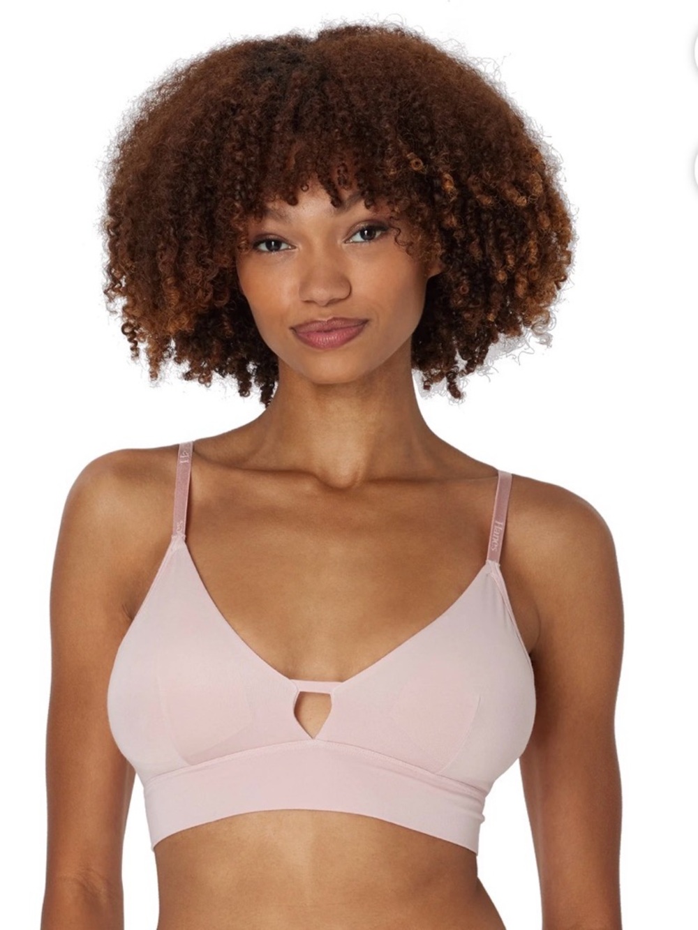 NWT Blush Hanes Originals Women's Supersoft Longline Bralette M